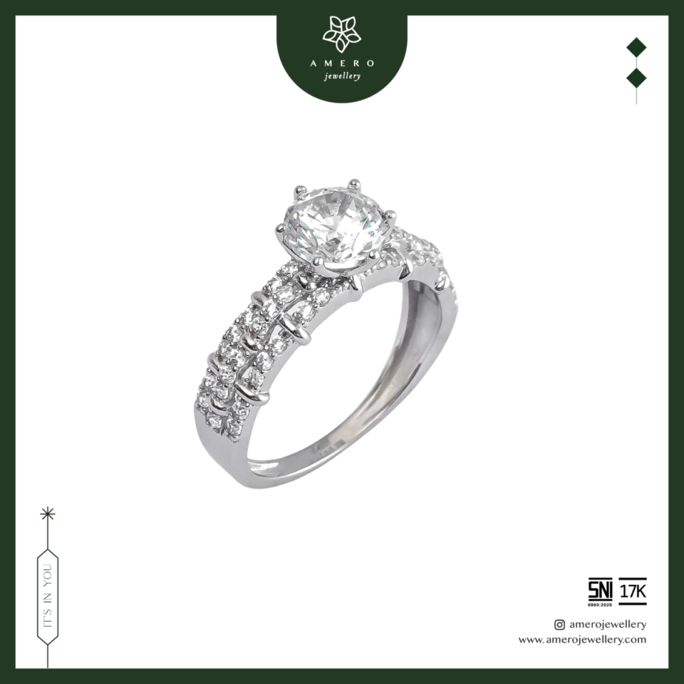 Cincin Emas 17K Roxe RR-77