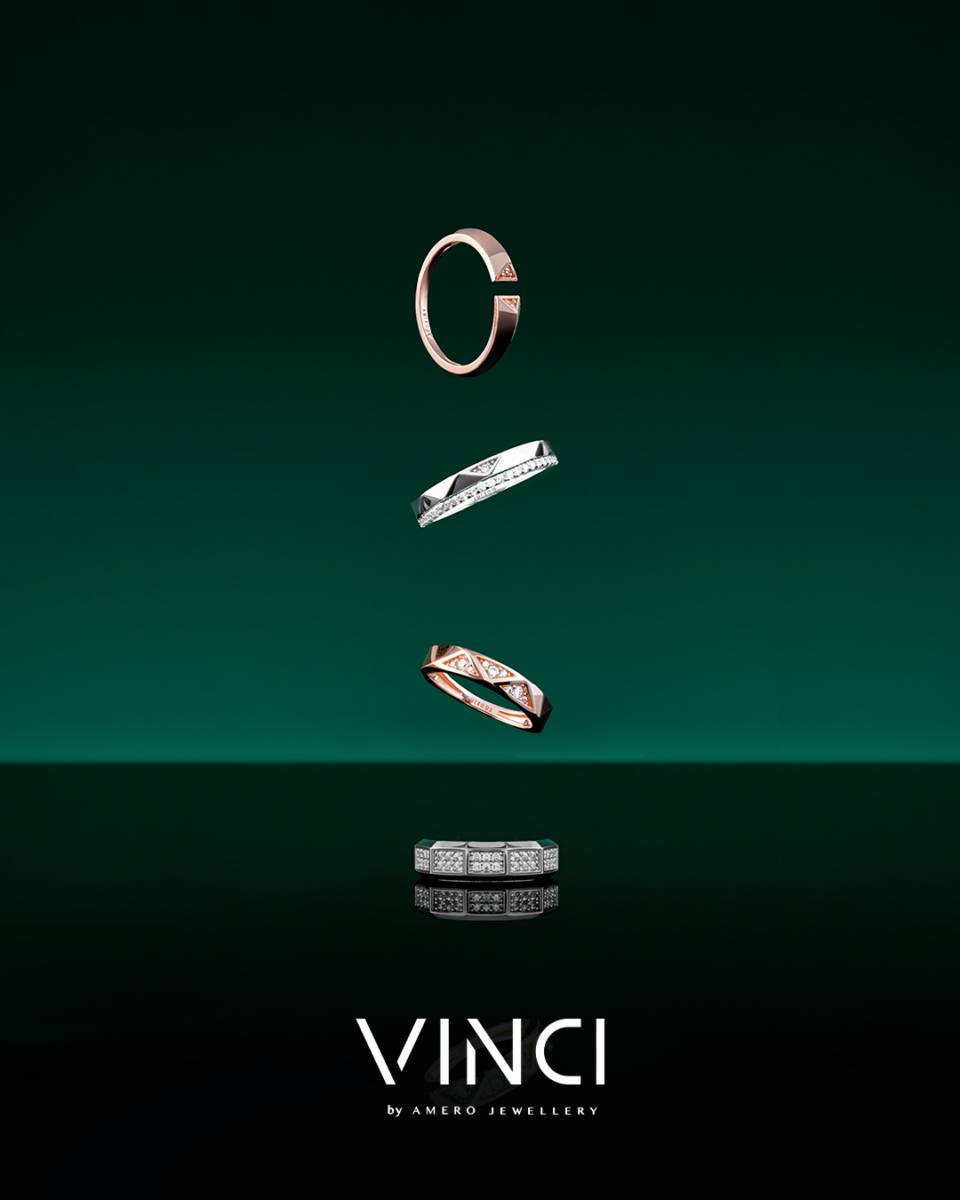 vinci collection - letak cincin nikah