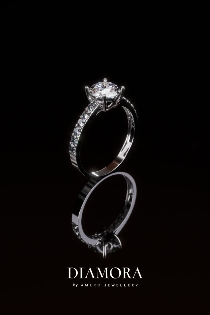 cincin blue sapphire wanita